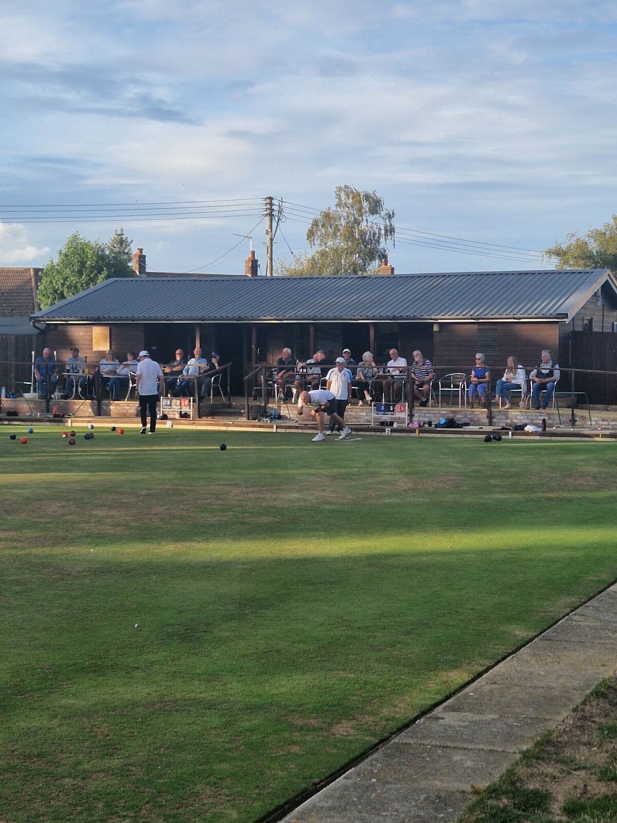 Fynn League Final 2026 — supporters at the pavilion